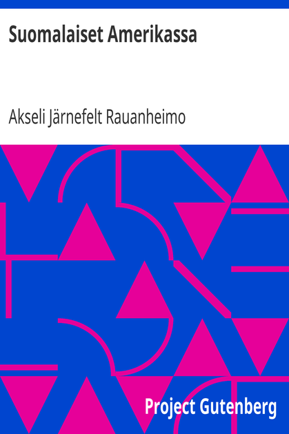 Suomalaiset Amerikassa cover