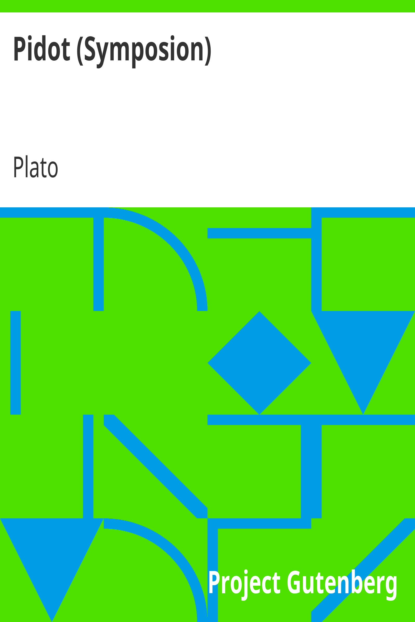 Pidot (Symposion) cover