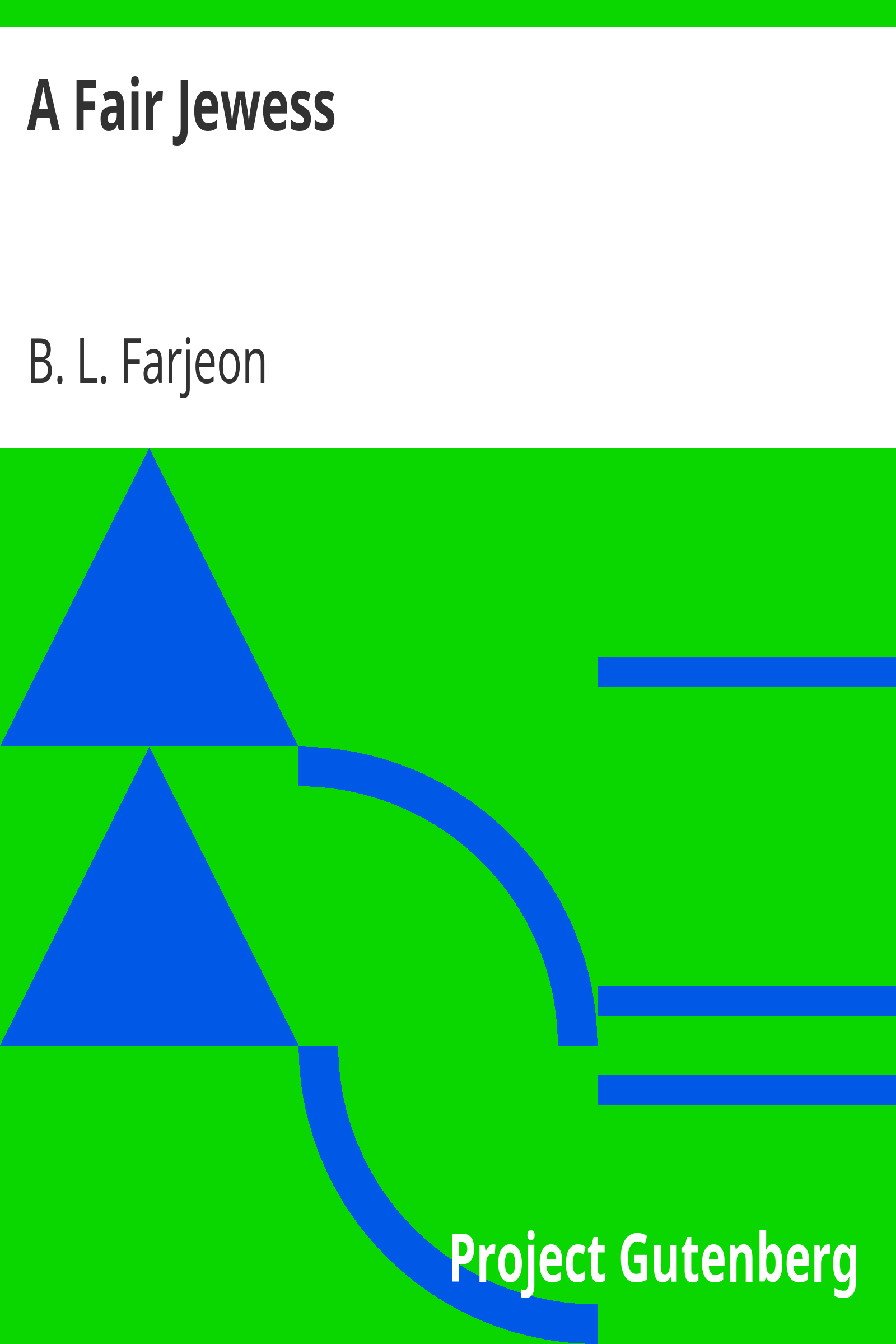 A Fair Jewess cover