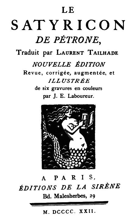 Le Satyricon cover