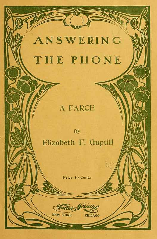 Answering the Phone: A Farce cover
