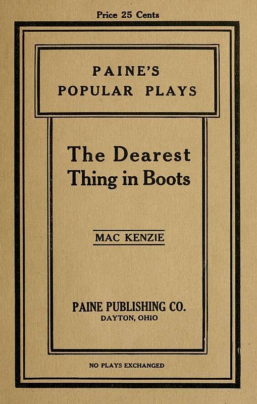 The Dearest Things in Boots cover