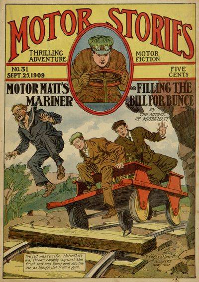 Motor Matt's Mariner; or, Filling the Bill for Bunce cover