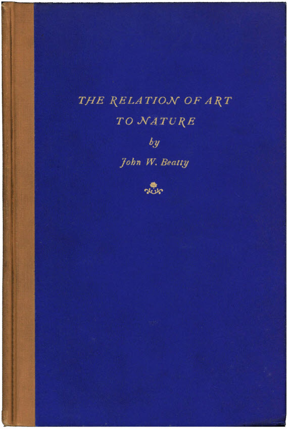The Relation of Art to Nature cover