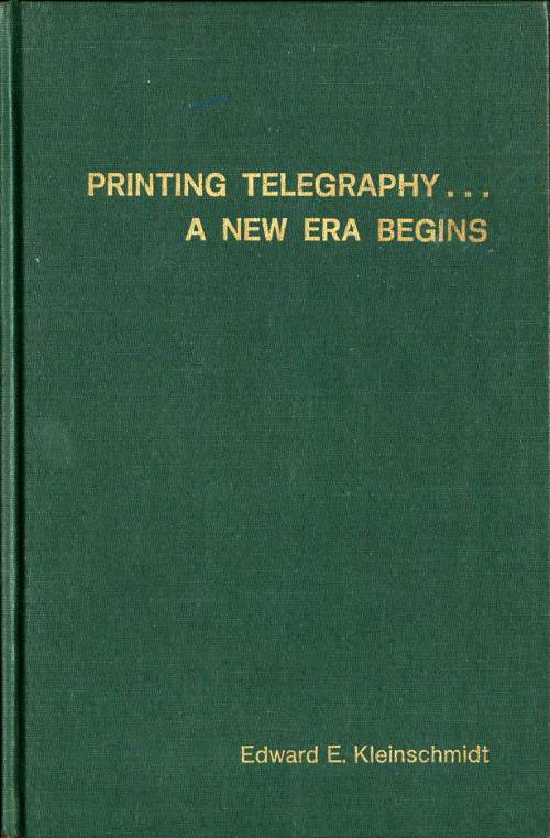 Printing Telegraphy... A New Era Begins cover