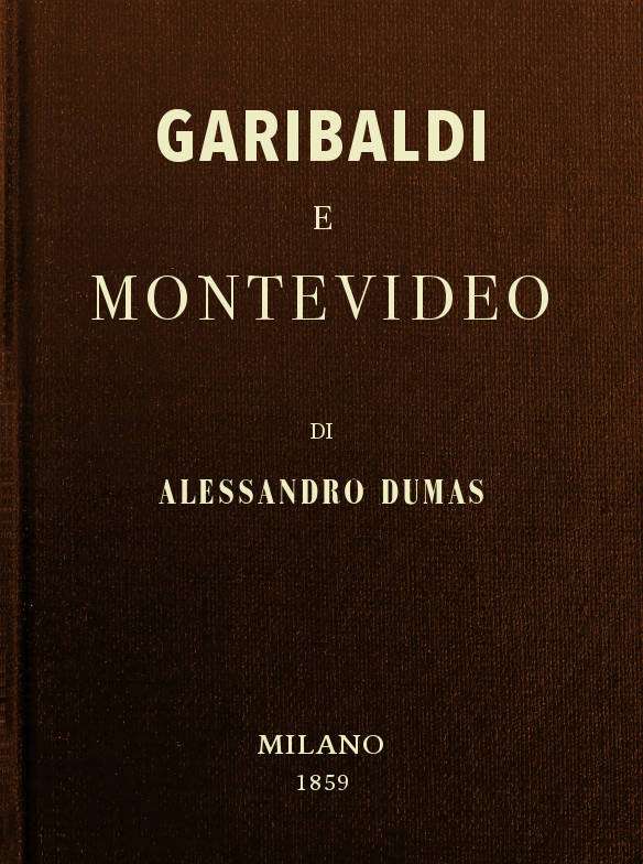 Garibaldi e Montevideo cover