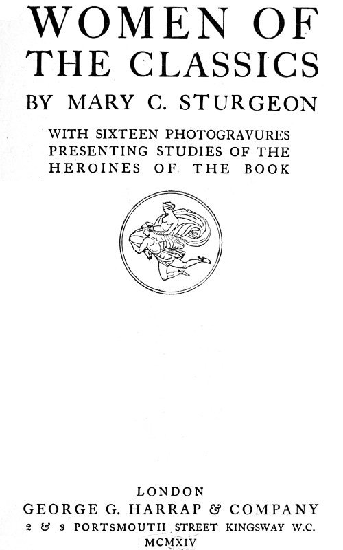 Women of the Classics cover