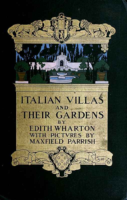 Italian Villas and Their Gardens cover