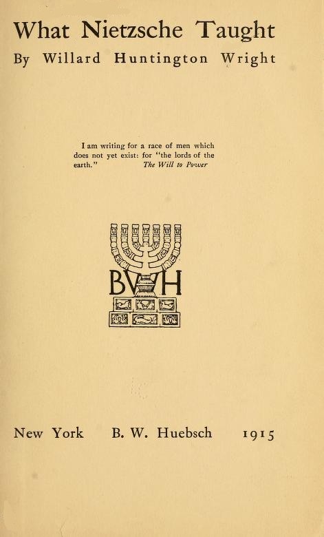 What Nietzsche Taught cover