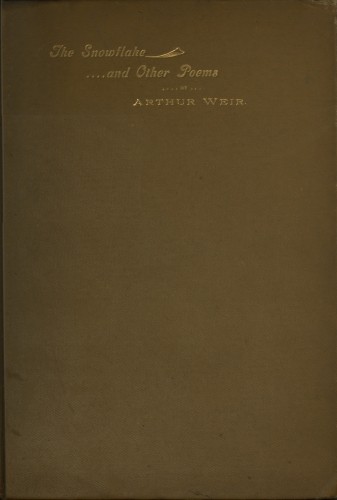 The Snowflake, and Other Poems cover