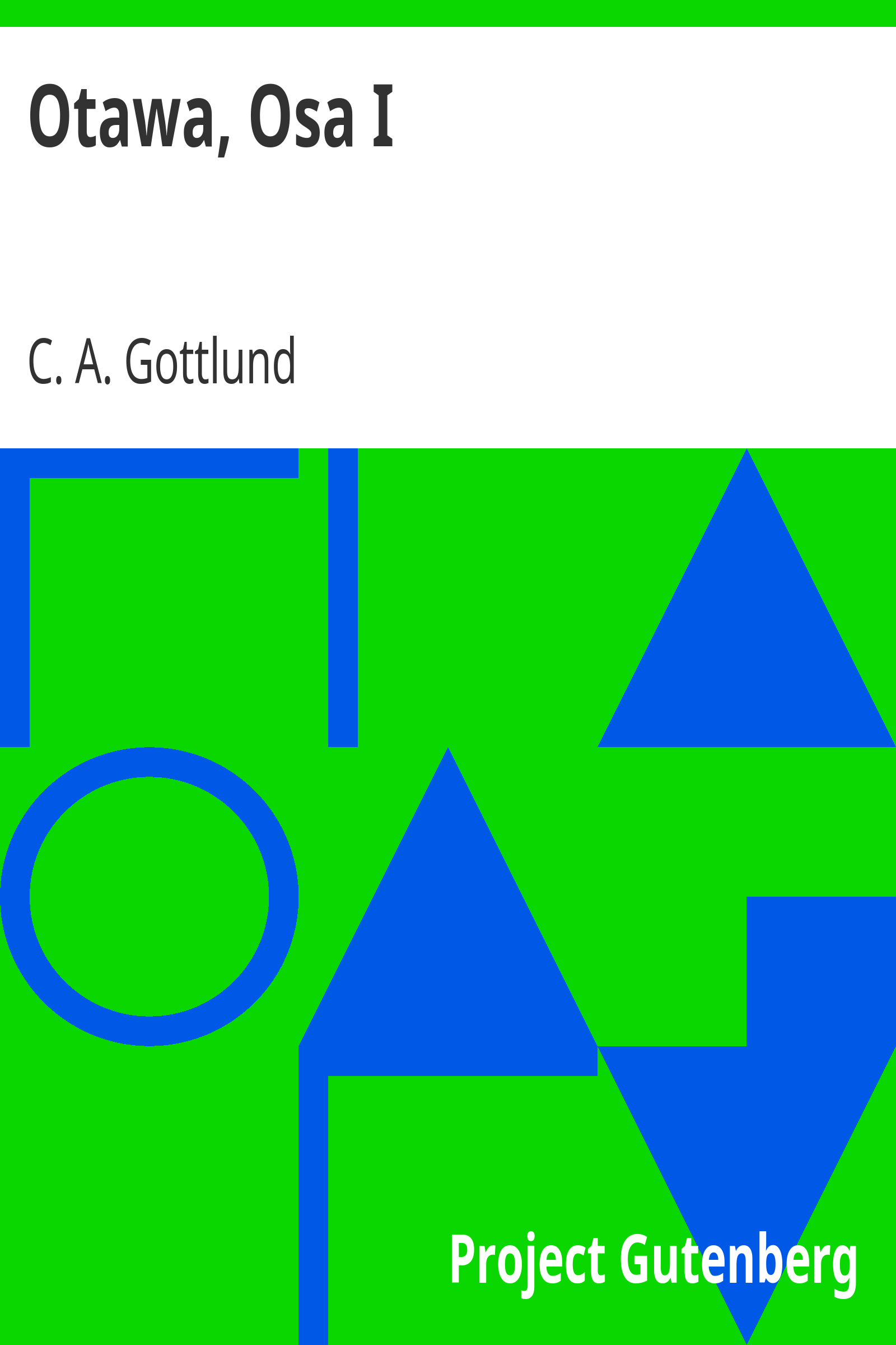Otawa, Osa I / eli Suomalaisia huvituksia cover