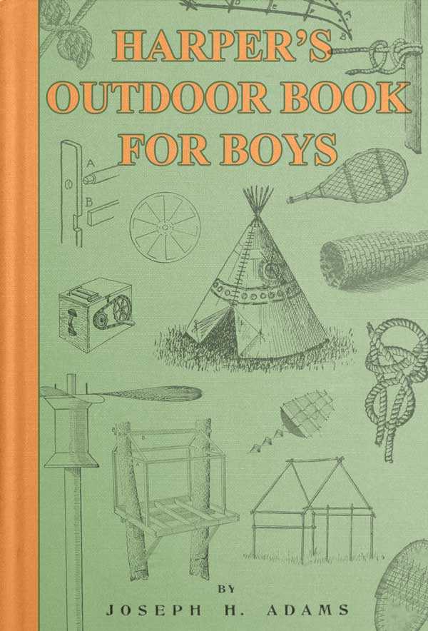 Harper's Outdoor Book for Boys cover