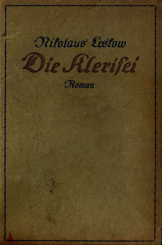 Die Klerisei cover