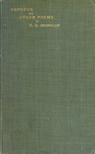 Orpheus and Other Poems cover