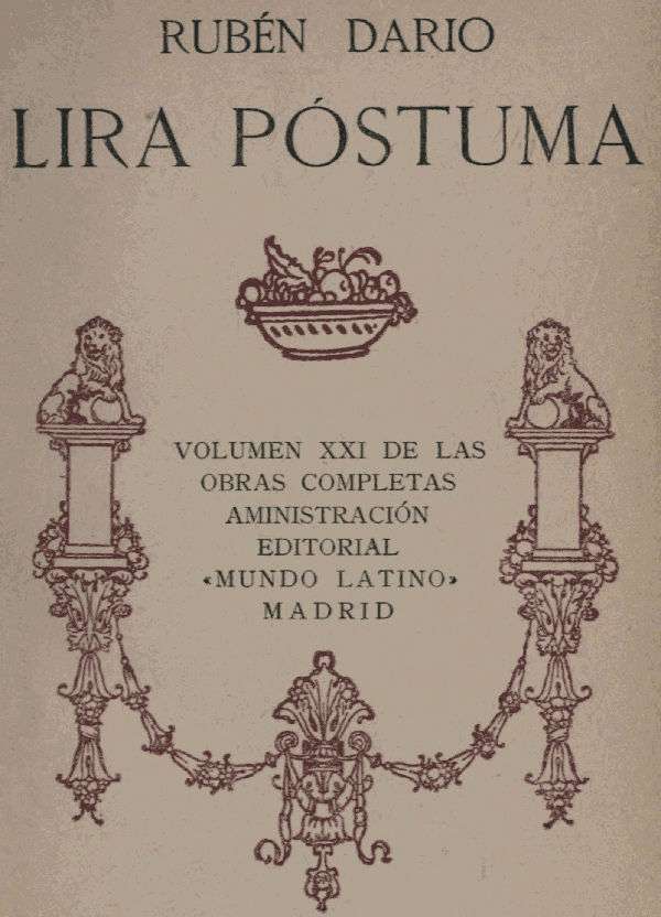 Lira Póstuma / Obras Completas Vol. XXI cover
