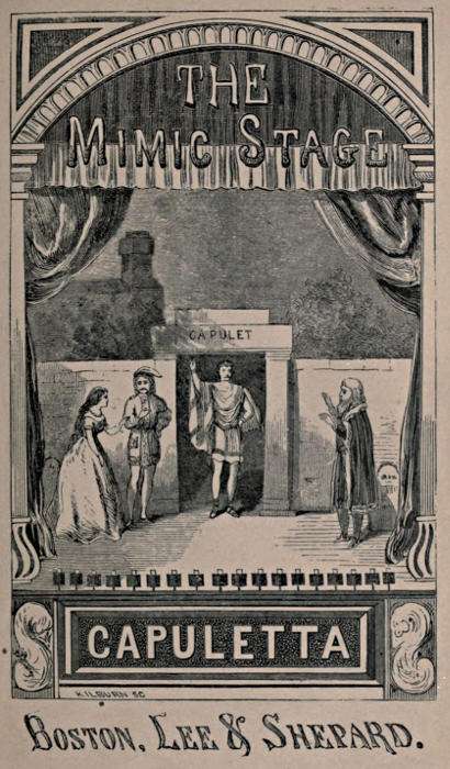 The Mimic Stage / A Series of Dramas, Comedies, Burlesques, and Farces for Public Exhibitions and Private Theatricals cover
