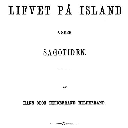 Lifvet på Island under sagotiden cover