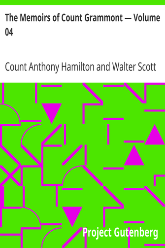 The Memoirs of Count Grammont — Volume 04 cover