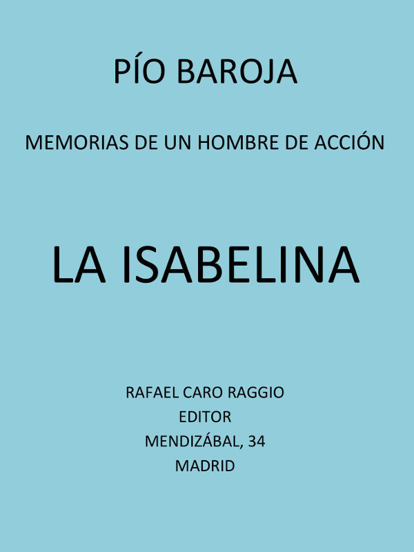 La Isabelina cover