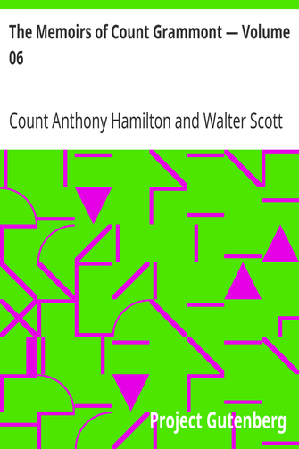 The Memoirs of Count Grammont — Volume 06 cover