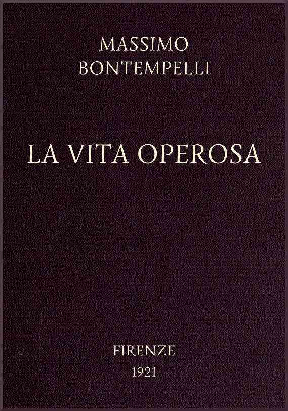 La vita operosa: Nuovi racconti d'avventure cover