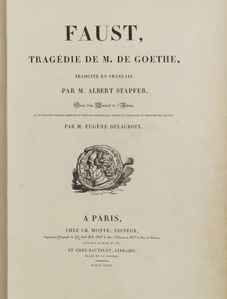 Faust [première partie] cover