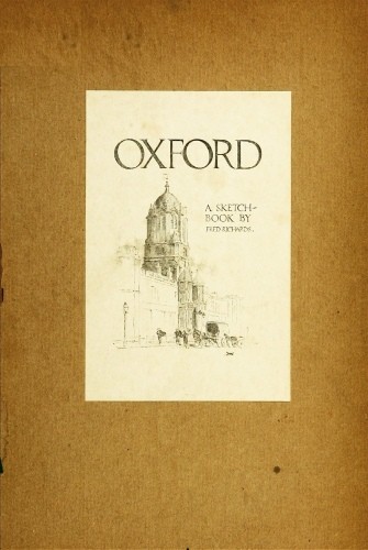 Oxford: A Sketch-Book cover