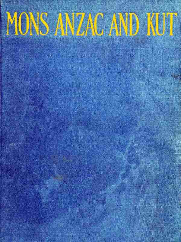 Mons, Anzac and Kut cover