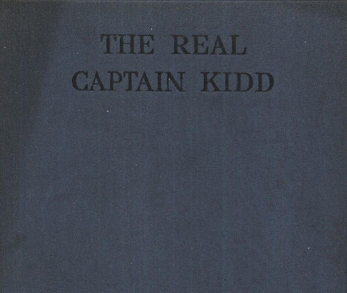 The Real Captain Kidd: A Vindication cover
