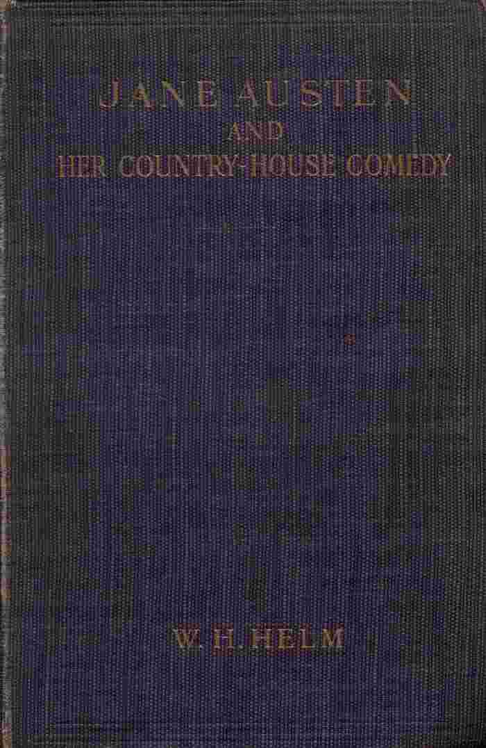Jane Austen and Her Country-house Comedy cover