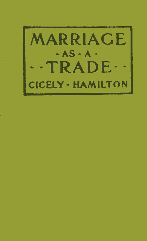 Marriage as a Trade cover