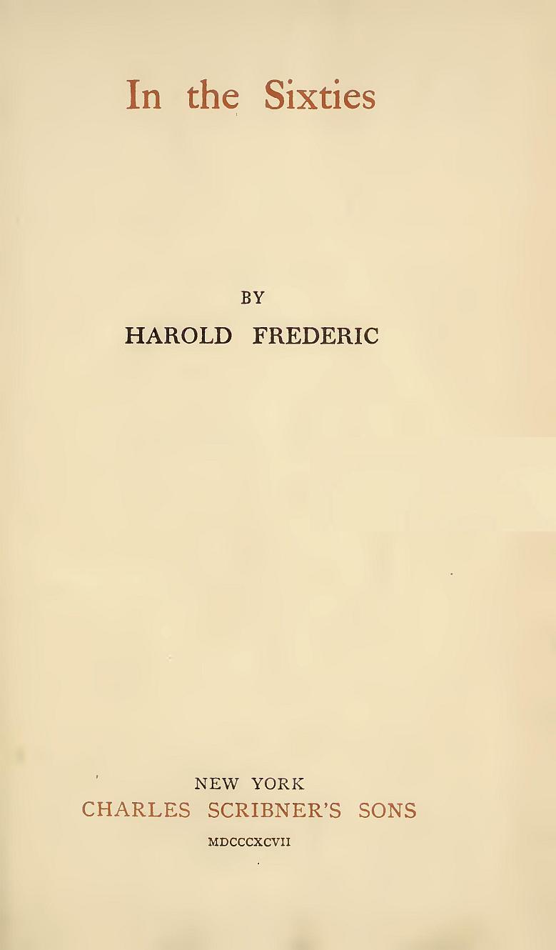 In the Sixties cover