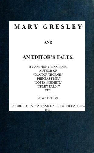 Mary Gresley, and An Editor's Tales cover