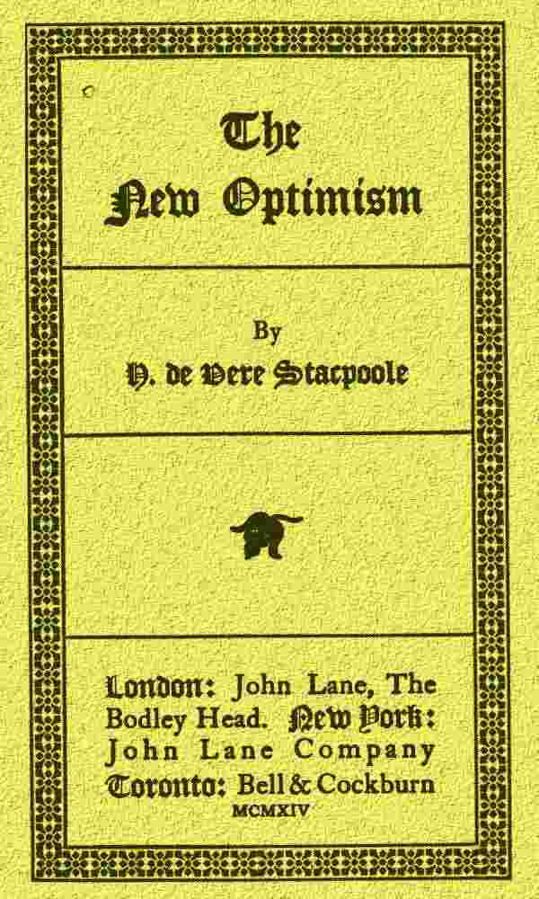 The New Optimism cover
