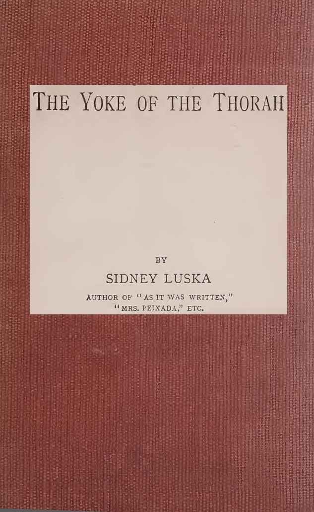 The Yoke of the Thorah cover