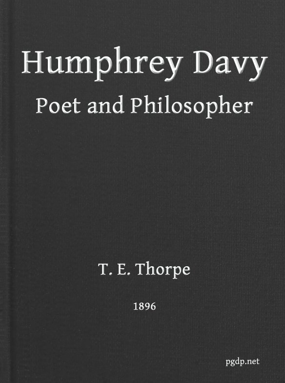 Humphry Davy, Poet and Philosopher cover