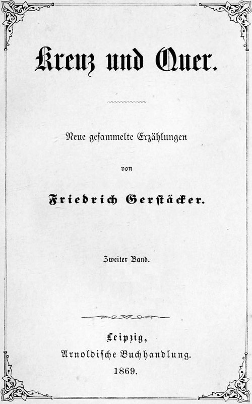 Kreuz und Quer, Zweiter Band / Neue gesammelte Erzählungen cover