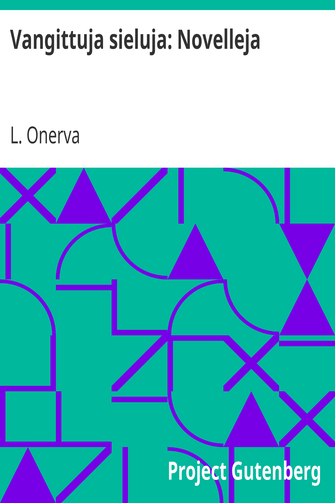 Vangittuja sieluja: Novelleja cover