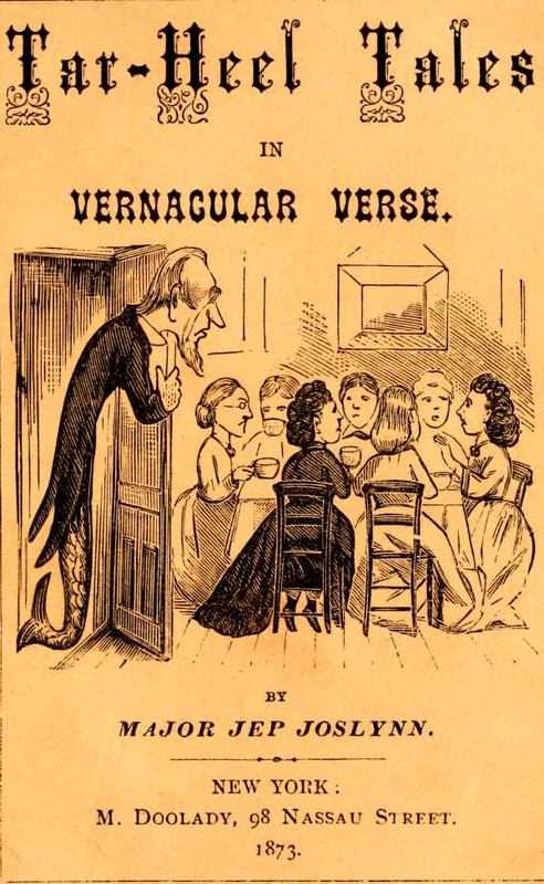 Tar-Heel Tales in Vernacular Verse cover