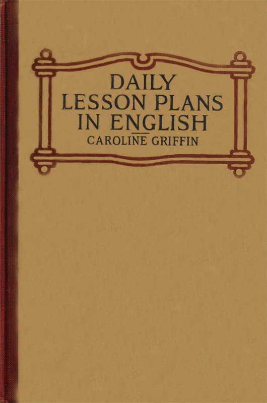 Daily Lesson Plans in English cover