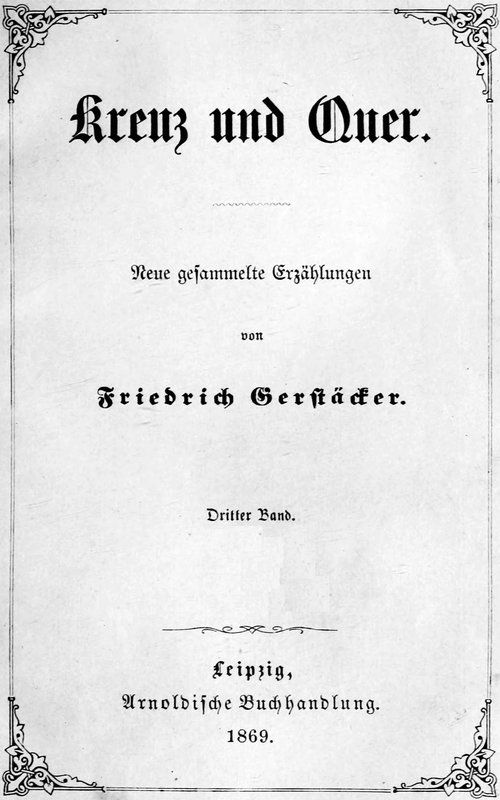 Kreuz und Quer, Dritter Band / Neue gesammelte Erzählungen cover