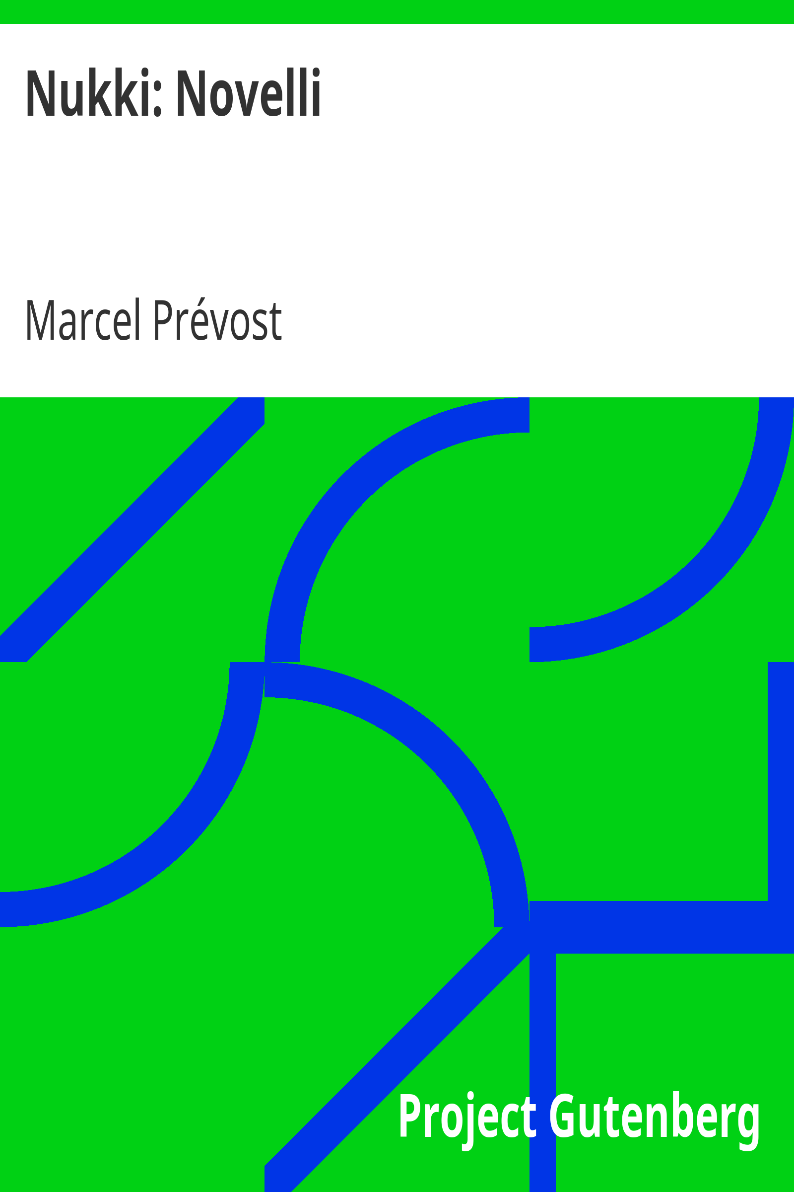 Nukki: Novelli cover