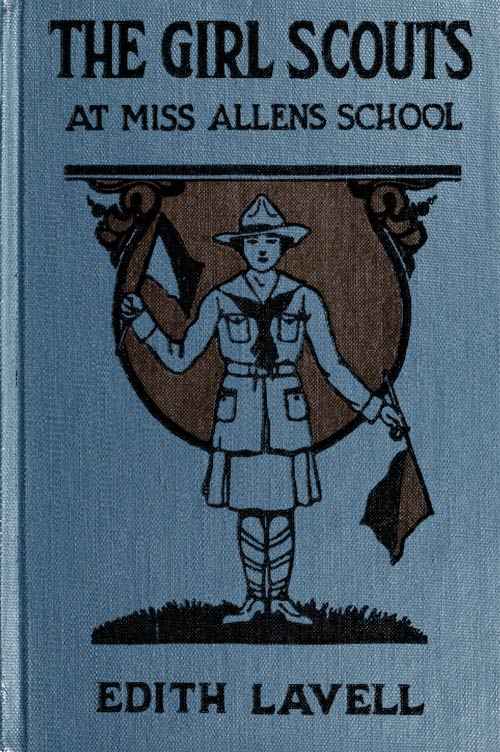The Girl Scouts at Miss Allen's School cover