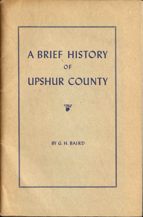 A Brief History of Upshur County cover