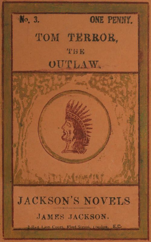 Tom Terror, the Outlaw cover