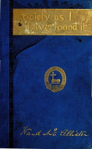 Society as I Have Found It cover
