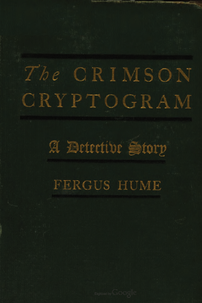 The Crimson Cryptogram: A Detective Story cover