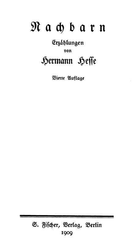 Nachbarn: Erzählungen cover