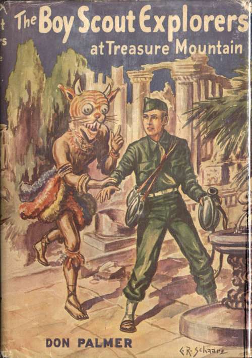 The Boy Scout Explorers at Treasure Mountain cover