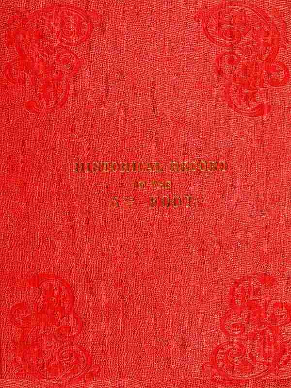 Historical Record of the Fifth Regiment of Foot, or Northumberland Fusiliers / Containing an Account of the Formation of the Regiment in 1674, and of Its Subsequent Services to 1837 cover